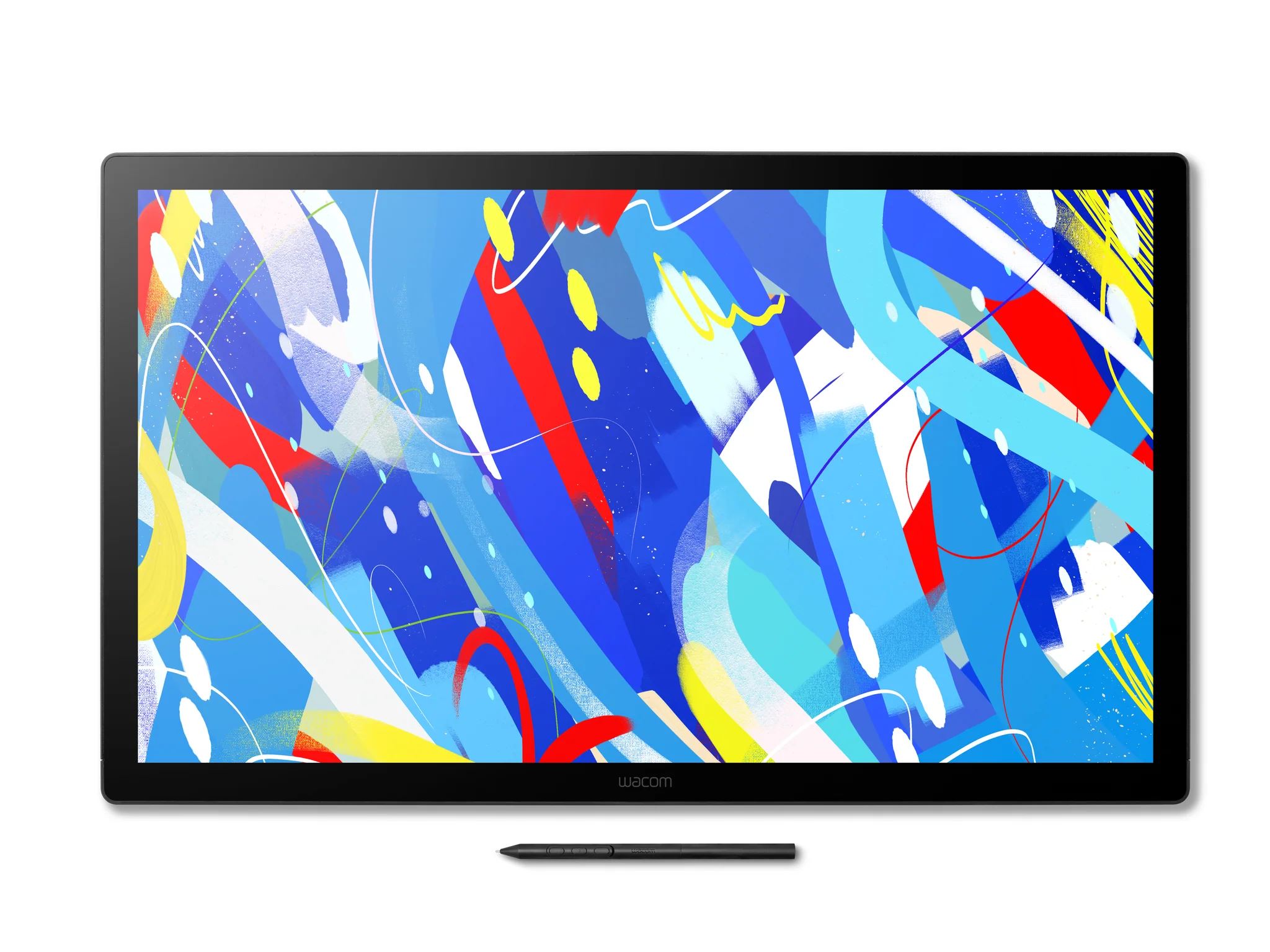 Wacom Cintiq 24 Touch Drawing Tablet (DTH246) - 23.8-inch Display | 2.5K Resolution | Touch Technology – Zoom, Pan, Rotate | VESA Compatible | for Mac, PC, Chromebook &amp; Android