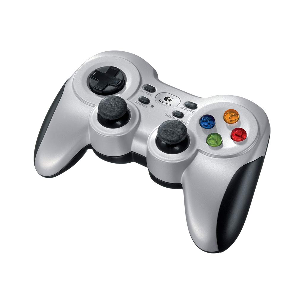 Logitech G F710 Wireless Gamepad 2.4 GHz Wireless with USB Nano-Receiver, Controller Dual Vibration Feedback, 4 Switch D-Pad, PC, Steam, Windows, AndroidTV