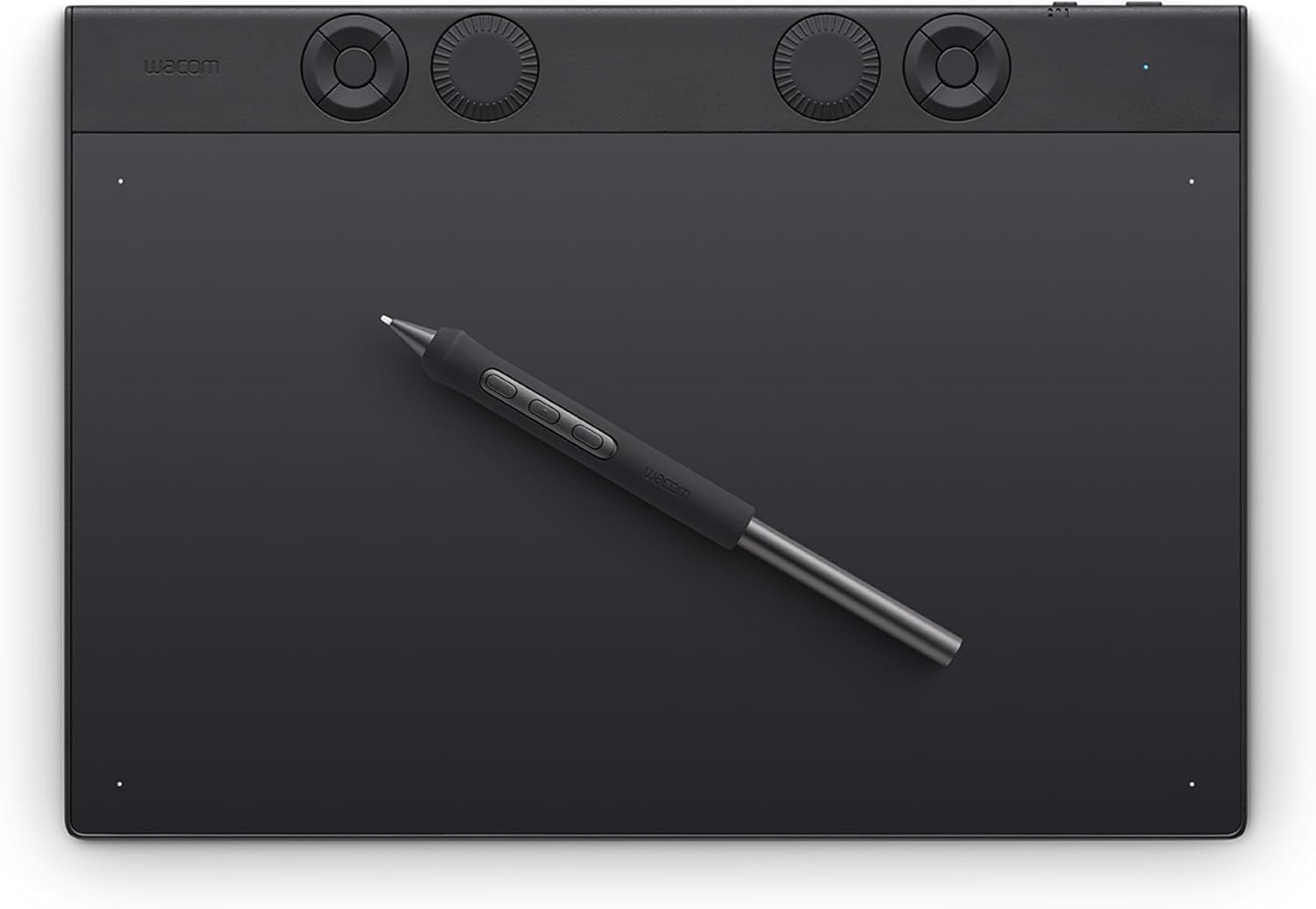 Wacom Intuos Pro Medium (PTK670K0A) Bluetooth Professional Graphic Drawing Tablet with Pro Pen 3/ Compatible with Mac, Windows