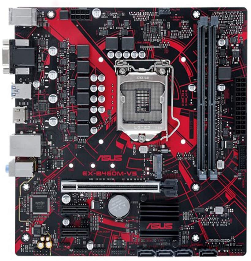 Asus EX-B460M-V5 Micro-ATX Motherboard for Intel 10th Gen Processors - LGA1200 Socket